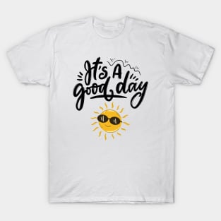 Sun Emoji - It's a Good Day T-Shirt